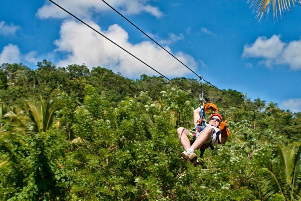 Ziplines en Juana Vicente