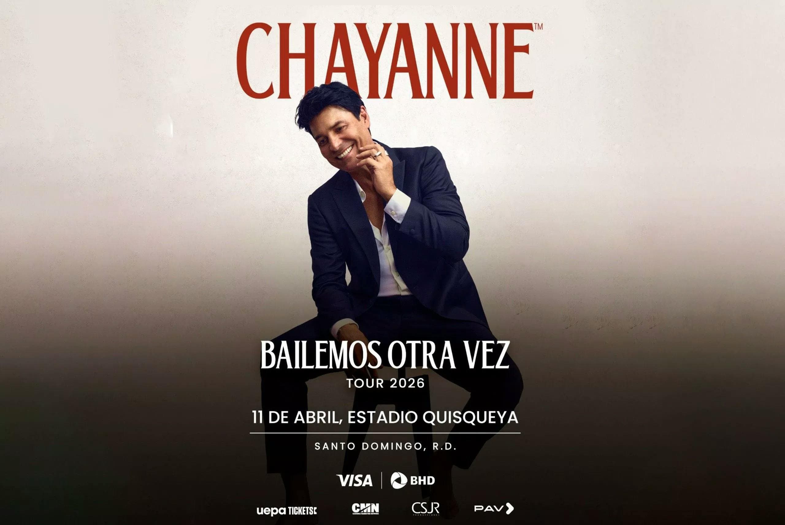 Chayanne "Bailemos Otra Vez Tour 2026"