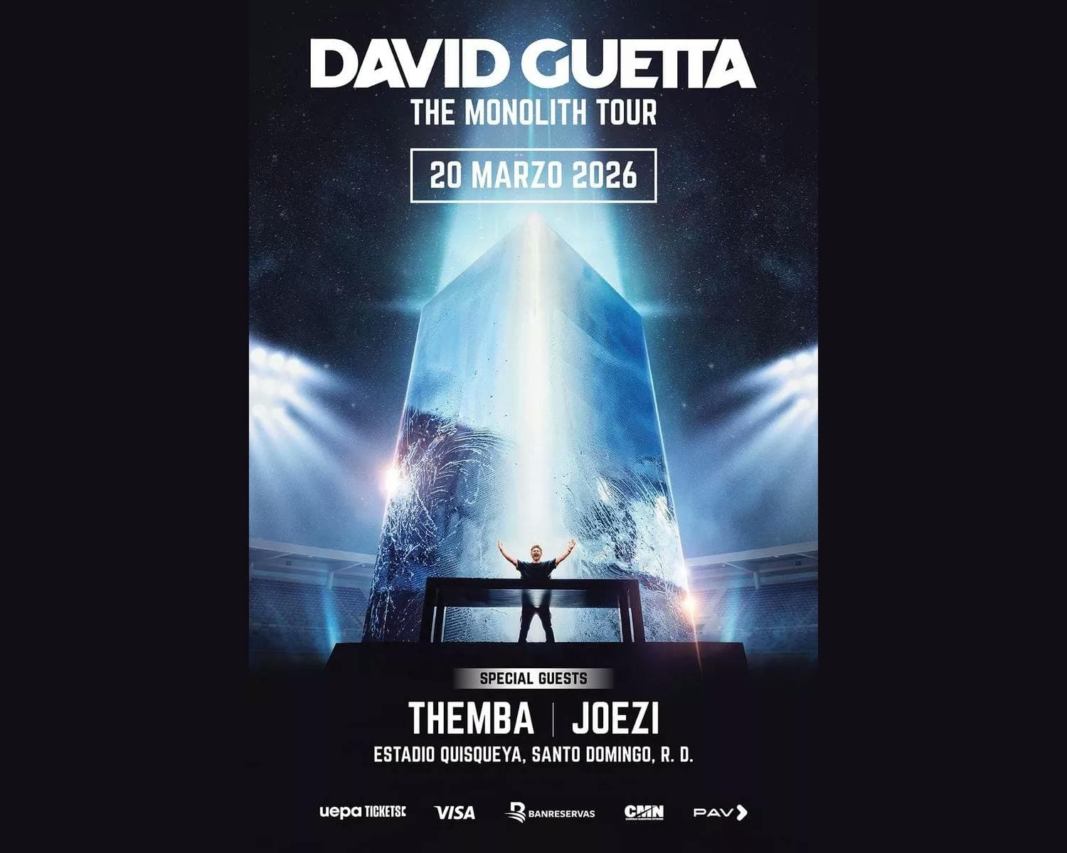 David Guetta The Monolith Tour